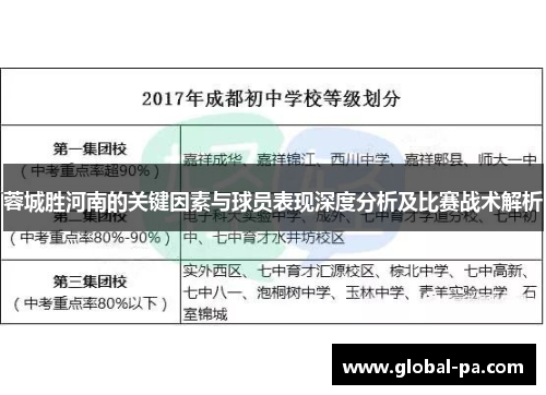 蓉城胜河南的关键因素与球员表现深度分析及比赛战术解析