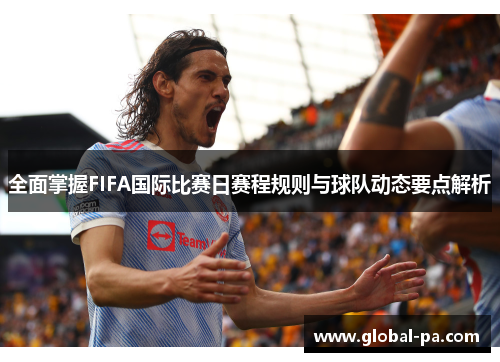 全面掌握FIFA国际比赛日赛程规则与球队动态要点解析